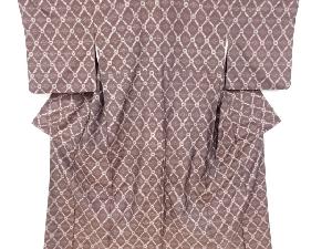 リサイクル　本場琉球絣手織り紬着物